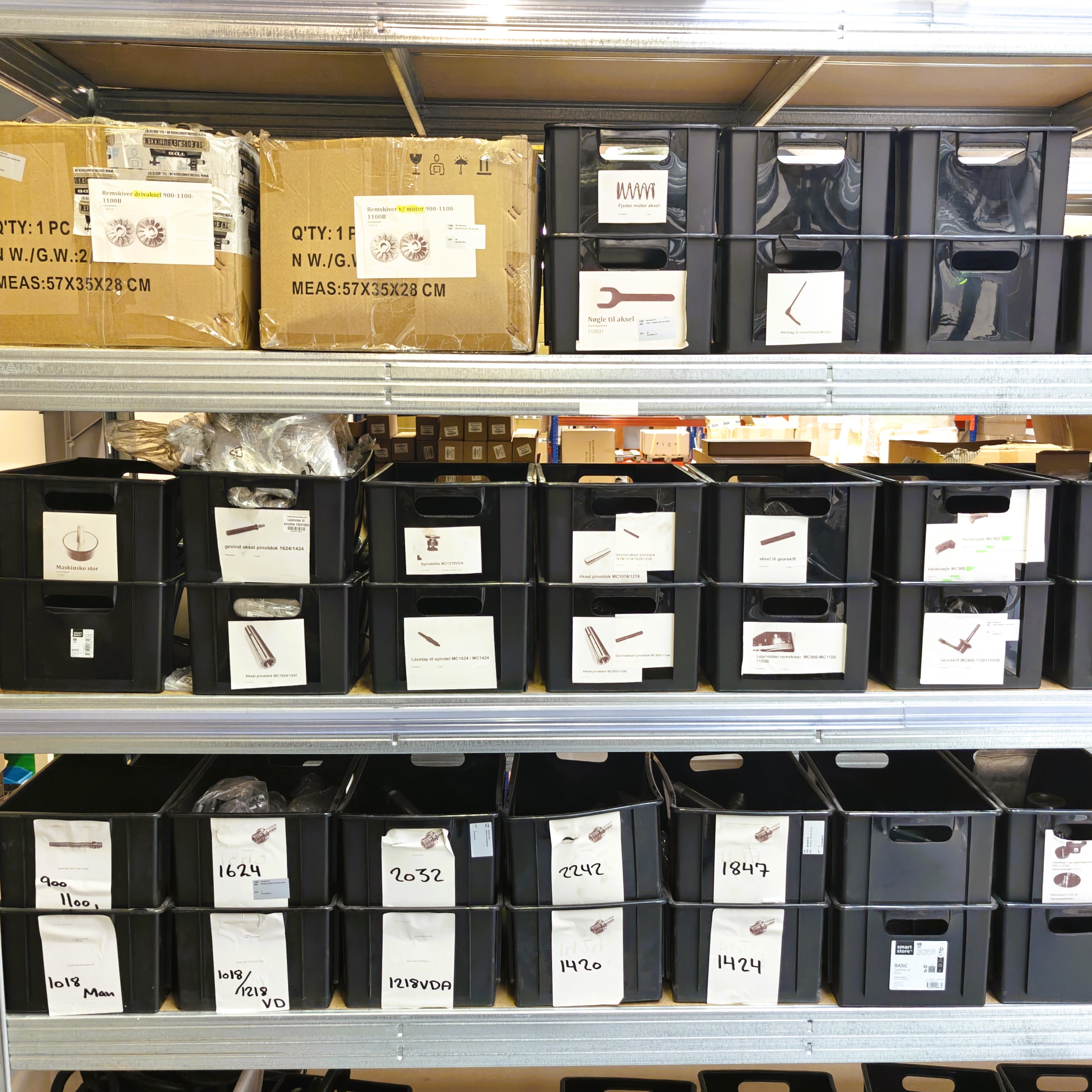 Dele til div. Maskiner