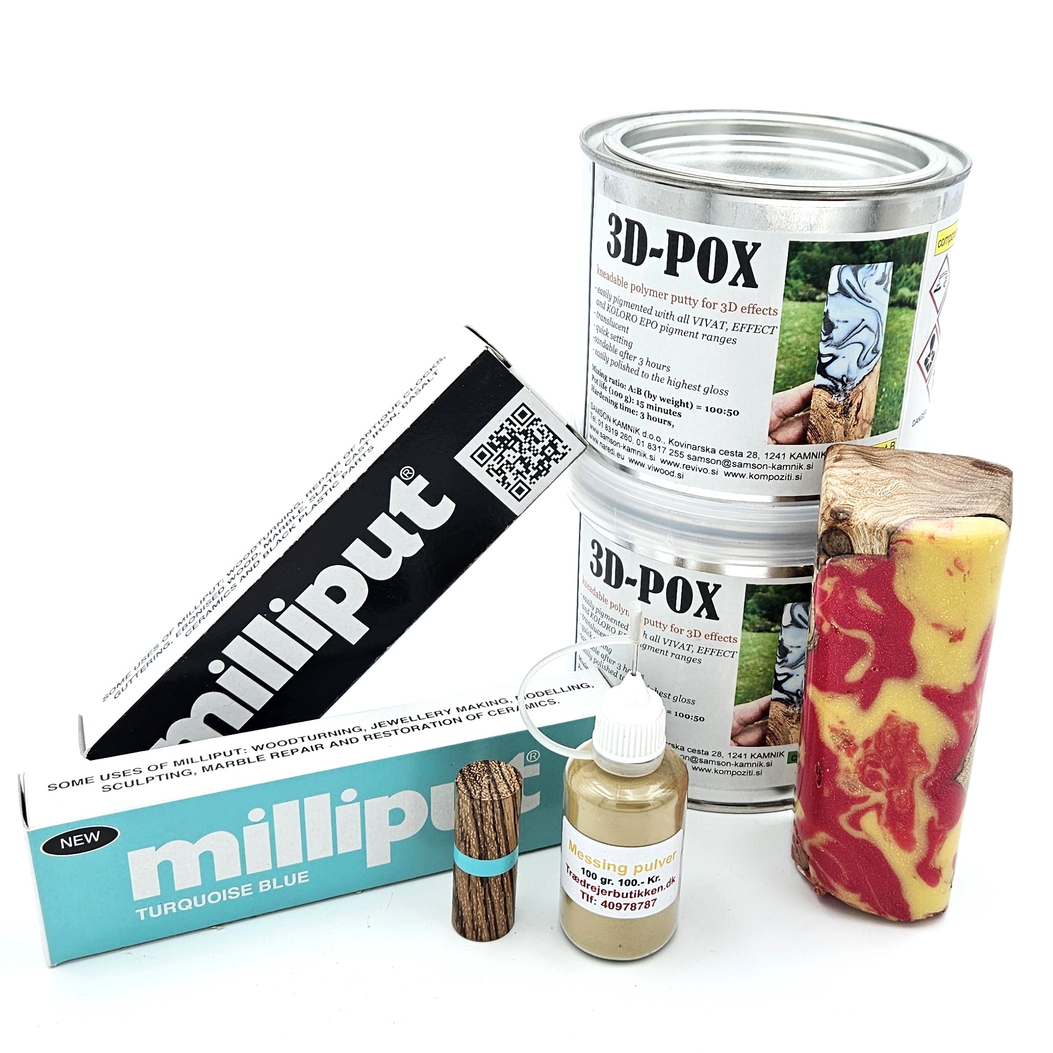 Indlægsmateriale - Milliput - 3D POX