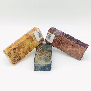 Unik Stabiliseret knivskæfte