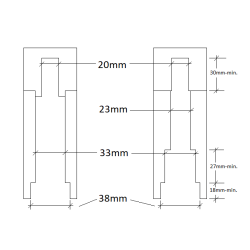 4 Forstnerbor til CrushGrind "Mini"