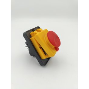 Kontakt m/ flapstop og Bagplade