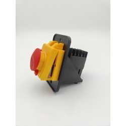 Kontakt m/ flapstop og Bagplade 400v