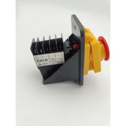 Kontakt m/ flapstop og Bagplade 400v