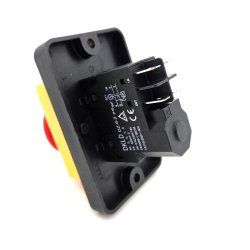 Kontakt m/ flapstop og Bagplade