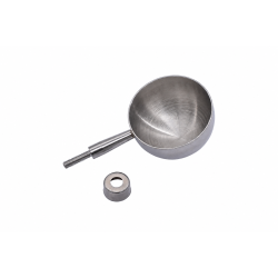 Kaffeske rustfri stor