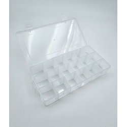 Opbevaringsboks m. 18 rum