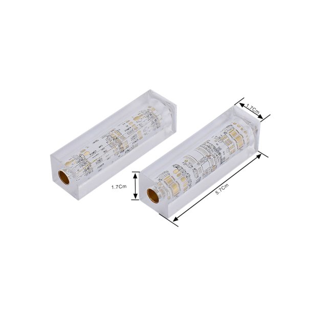 Acryl kit printplade 7mm rr