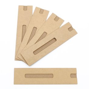 5 stk Papomslag i brun