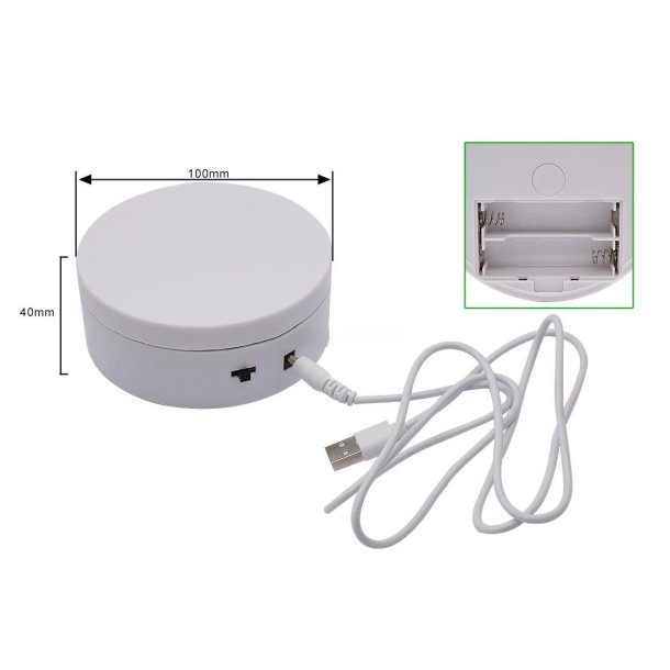 Roterende display 100mm