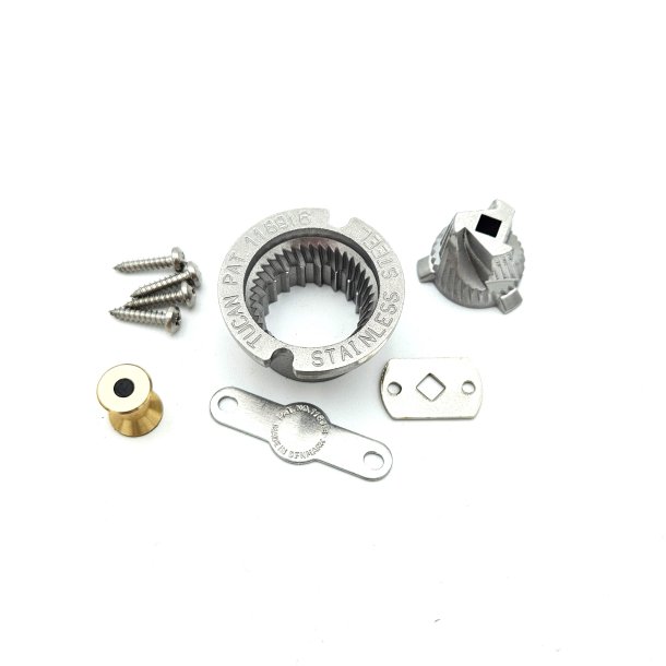 Tucan rustfri peberkvrn uden stang