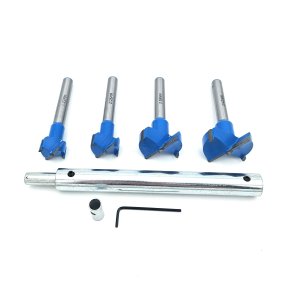 4 Forstnerbor hrdmetal til CrushGrind m. forlnger