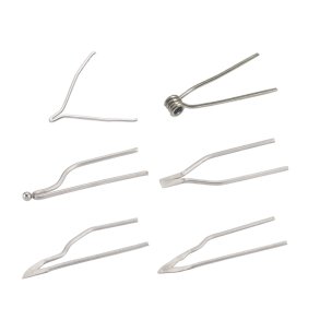 Blandede spidser til pyrografi pen