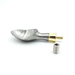 Isske rustfri m. guldkant