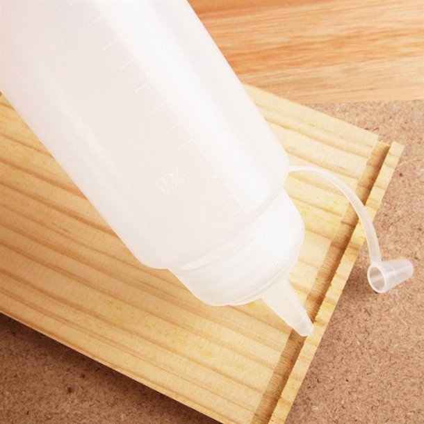 Plastik flaske 200ml.