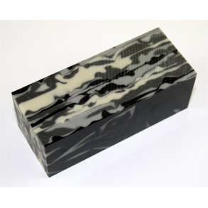 Stor-Acryl-Kit Camouflage sort/hvid