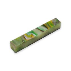 Acryl-Kit lys grn/gul/kaffe