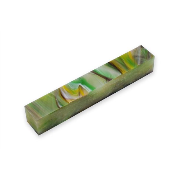 Acryl-Kit lys grn/gul/kaffe