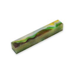 Acryl-Kit lys grn/gul/kaffe