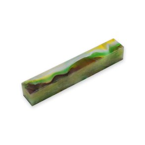 Acryl-Kit lys grn/gul/kaffe