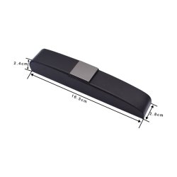 Sort etui m. magnet 1 pen