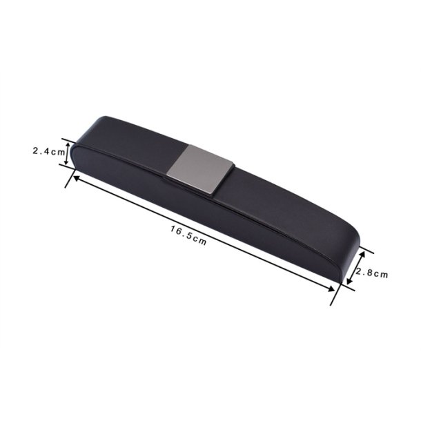Sort etui m. magnet 1 pen