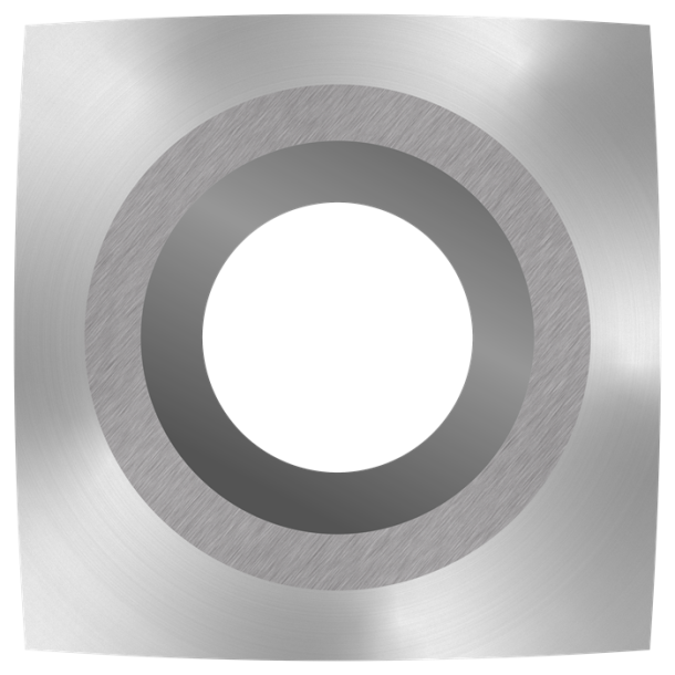 Ci1-R2-NR firkantet negativ platte 2" radius