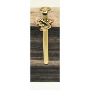 Egern clips guld 7 mm rr