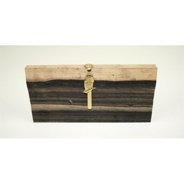 Ugle clips guld 7 mm rr