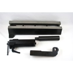 Forg drejediameteren ( passer til stbejernsben )