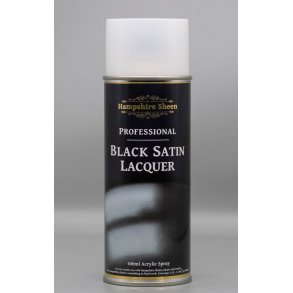 Hampshire sheen mat sort spray lak