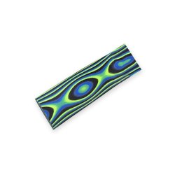 Knivskaller grn/bl/sort/gul komposit