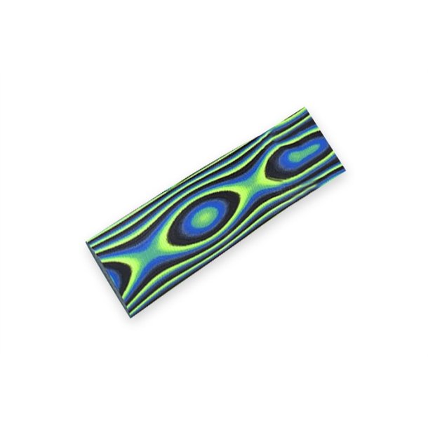 Knivskaller grn/bl/sort/gul komposit