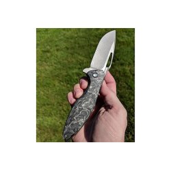 Knivskaller kulfiber (selvlysende)