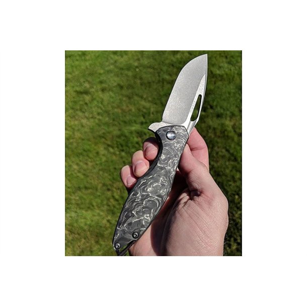 Knivskaller kulfiber (selvlysende)