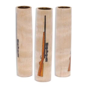 Tr med laserskret Mnster