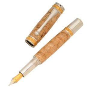Majestic 22kt Guld/Rhodium Fyldepen