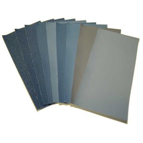 Slibepapir 10 korn strrelser 