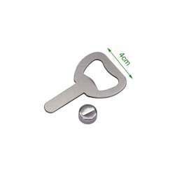 Oplukker m. ring rustfri stl