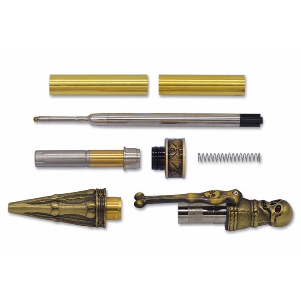 Piratpen Antik bronze