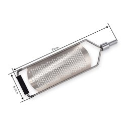 Rivejern bred (23cm lngde)