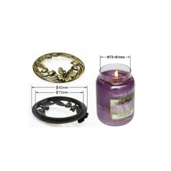 Potpourri lg Antik bronze/tulipan