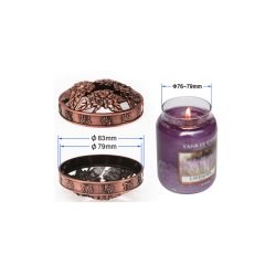 Potpourri lg Antik kobber/blomster