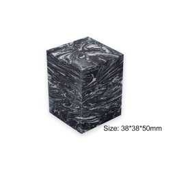 Yunstone sort m. hvid til vinprop