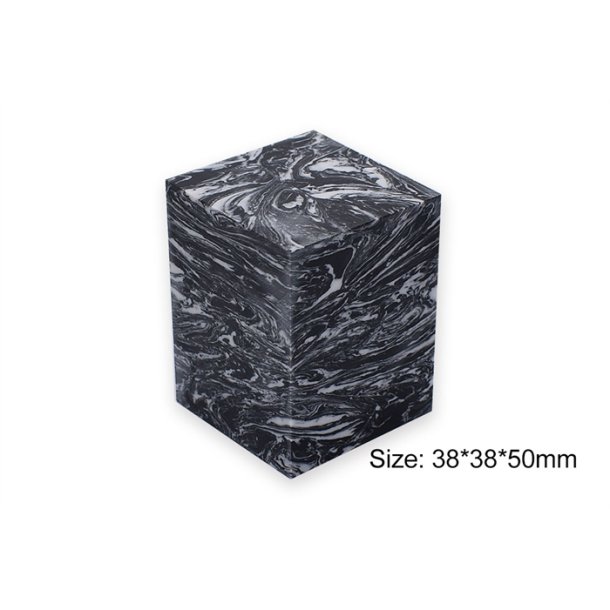 Yunstone sort m. hvid til vinprop