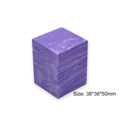 Yunstone lilla m. hvid til vinprop