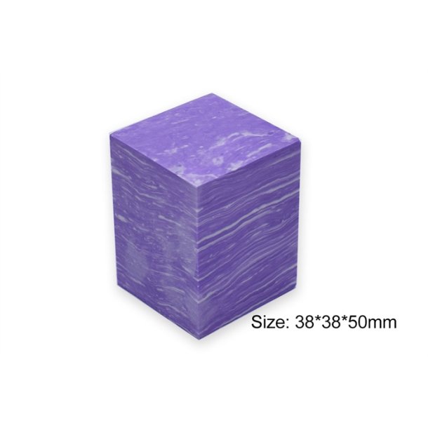 Yunstone lilla m. hvid til vinprop