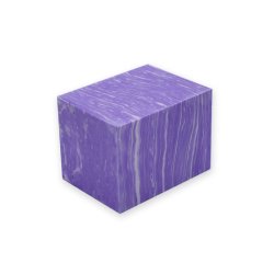 Yunstone lilla m. hvid til vinprop