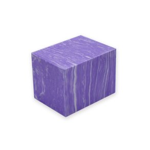 Yunstone lilla m. hvid til vinprop