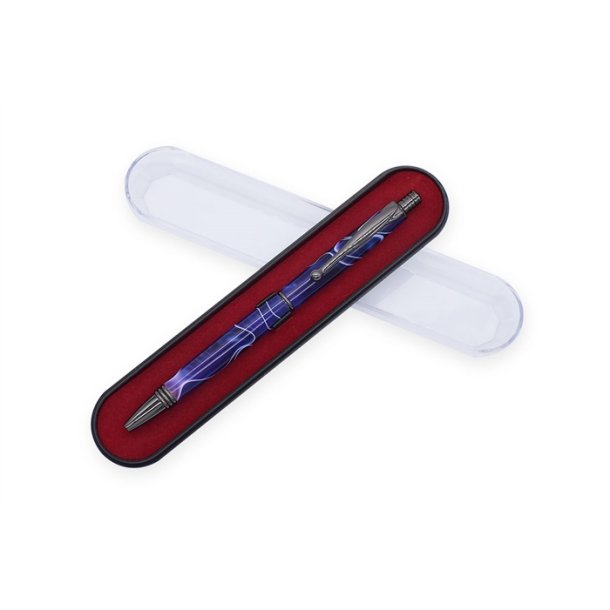 Plastboks 1 pen rdt indlg