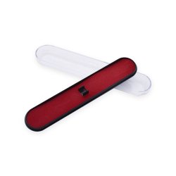 Plastboks 1 pen rdt indlg